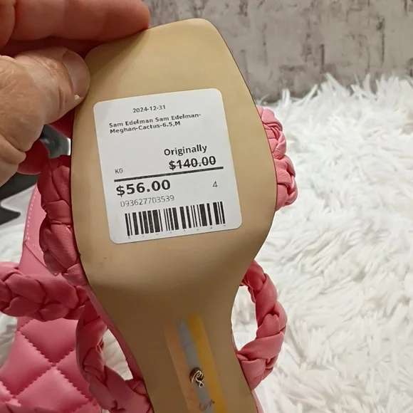 Sam Edelman Meghan Women's Sz 6.5 Sandals $140 - Picture 5 of 7